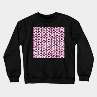 Painted Glass Of Soft and Bright Pink Colors Crewneck Sweatshirt